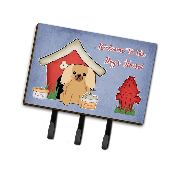 Carolines Treasures Dog House Collection Pekingnese Fawn Sable Leash or Key Holder BB2858TH68 - main